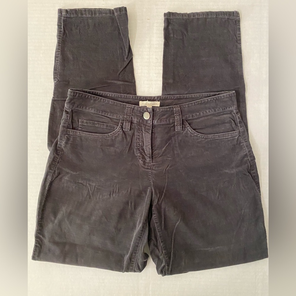 Eileen Fisher Organic Pinwale Corduroy Pants Size 2